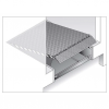 Rampa przeładunkowa ze składaną klapą HLS2-FR, model ramowy 2000 x 2500 mm, ocieplana, olej do -25 °C, uszczelka wokół platformy